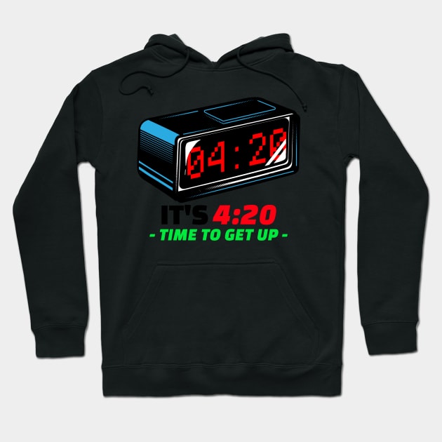 Engineer Alarm Clock Hoodie by ForEngineer